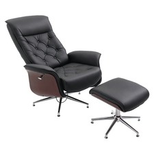 Poltrona relax con sgabello