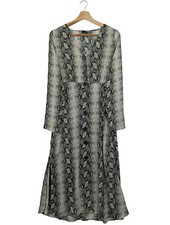 GINA TRICOT Abito a maniche lunghe Donna Abito Taglia IT 38 grigio chiaro-nero