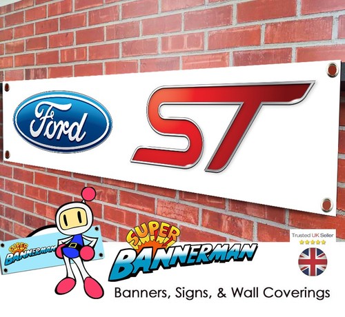 Striscione logo ford - st, per