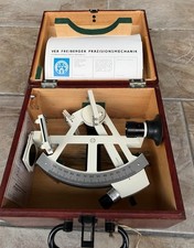 Freiberger Yacht Sestante, anni '70. Strumento di navigazione nautica. MFG, DDR.