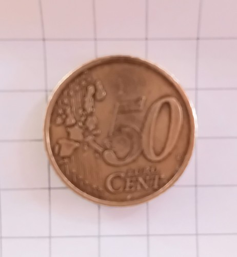 Moneta centesimi in - 50, euro