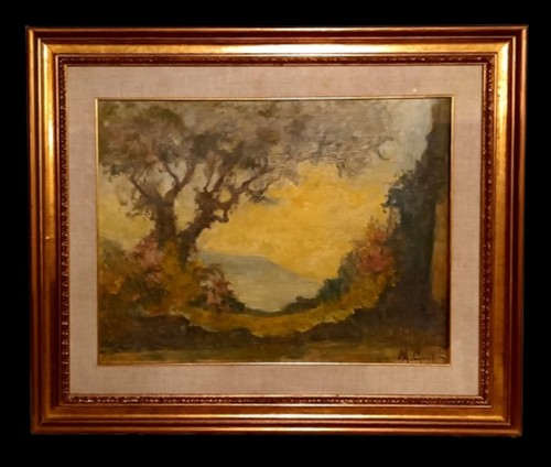 Quadro olio mario - mario, (