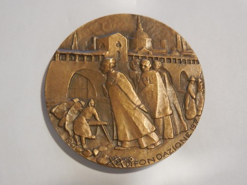 Medaglia fondazione opera - medaglia,