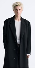 Zara Men Relaxed Fit Coat
