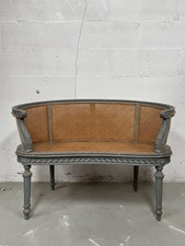 Piccolo Divano Neoclassico Laccato 