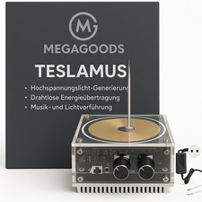 Bobina Tesla Bluetooth musica