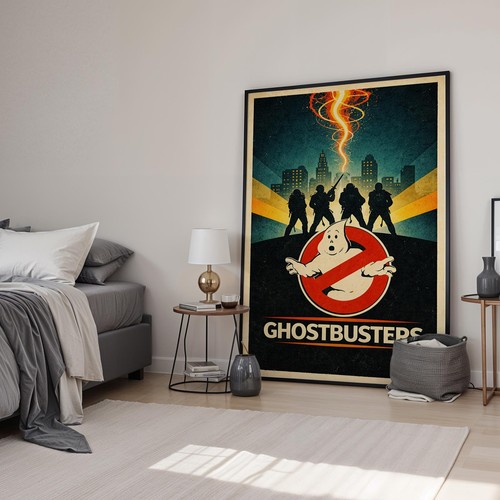 Ghostbusters stampa vintage - stampa,