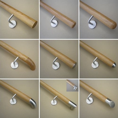 Corrimano rovere v2a - corrimano,