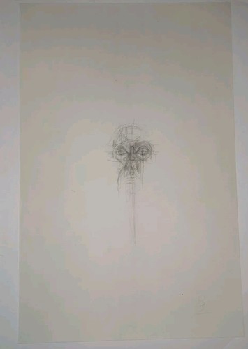 Alberto giacometti litografia - giacometti,