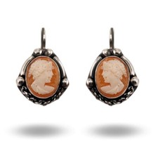 Orecchini Argento925 brunito