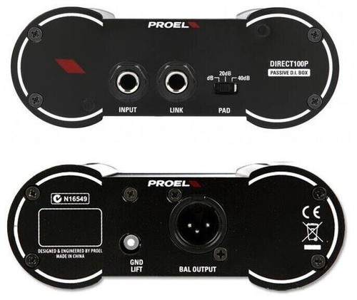 Box proel direct100p - di,