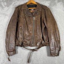 Giacca moto pelle vintage Y2K