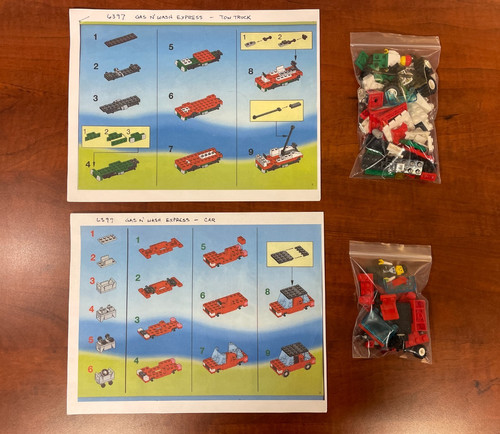Lego 6397 gas wash - gas, express