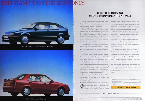 Renault 16v saloon - 19,