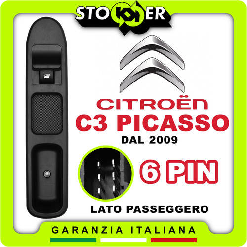 Pulsantiera alzacristalli - pulsantiera,