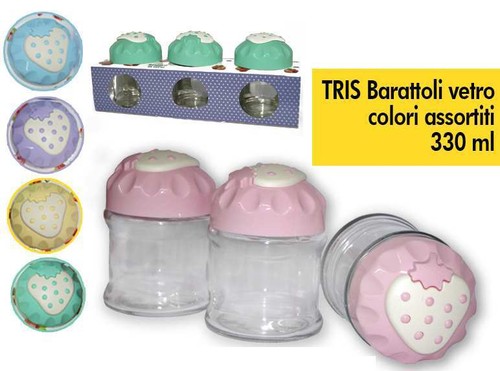 Set barattoli barattolini in - 3,
