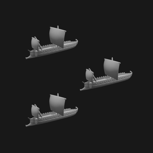 Trireme squadrone veliero - trireme,