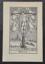 Il meraviglioso Santo Croce nel mercato Biberbach - immagine devozionale immagine sacra D325