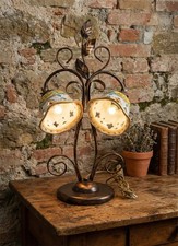 Lume in ferro battuto classico