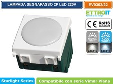 SEGNAPASSO LED 2 MODULI 220V