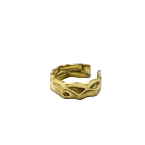 Anello fascia ondulata - fascia,