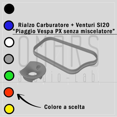 Rialzo 10mm cono - 10mm, +