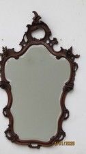 r586 Antica specchiera legno