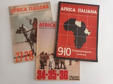 AFRICA ITALIANA Mensile Ist. Fascista Africa Italiana - lotto 3 riviste 1939-41