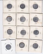 LOTTO DI 7 MONETE DA 1 LIRA