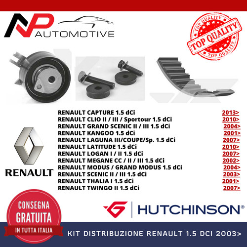 Kit distribuzione renaul clio - distribuzione,