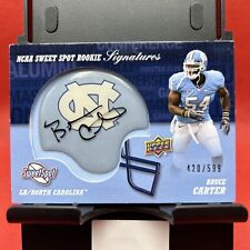 2011 Upper Deck SWEET SPOT CASCO Dallas Cowboy BRUCE CARTER AUTO RC 420/599
