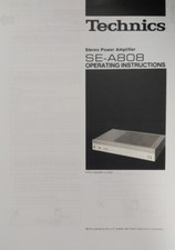 Technics SE-A808 Amplificatore