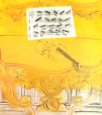 Raoul Dufy 1954 CONSOLE GIALLA