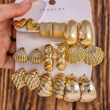 Set 3 paia orecchini a goccia