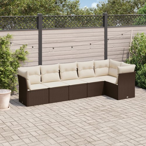 Vidaxl set divani giardino - set, da