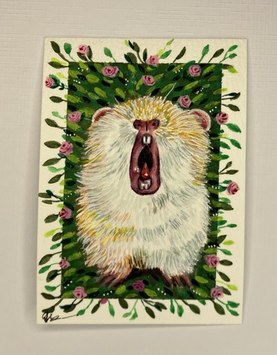 Carta artistica aceo originale - carta,