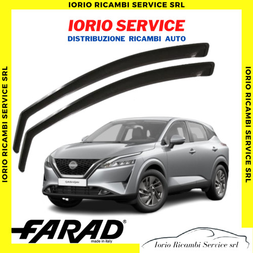 Deflettori aria nissan qashqai - aria,