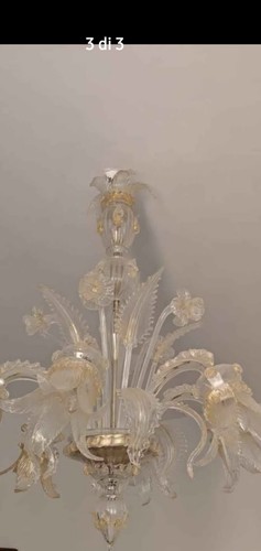 Luci murano cristallo oro - cristallo,