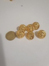 Bottoni Versace Testa Di Leone 6 Pezzi