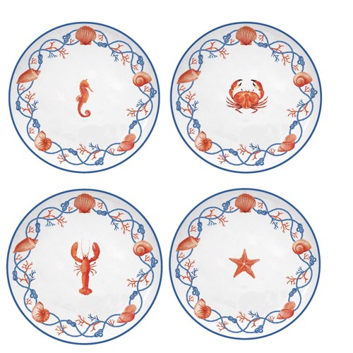 4er set piatto prima colazione - 4er,