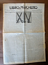 355Z-LIBRO E MOSCHETTO SETT.DEI FASCISTI UNIVERSITARI 28 OTTOBRE  1935