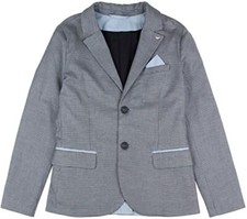 BLAZER GRIGIO-BLU PER BAMBINO (TAGLIA: 14A) "ARMANI JUNIOR" 3Z4G07 4N26Z (-50%)
