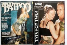  2 x RIVISTe MAGS TATUAGGI TATTOO 1998 JOE COLEMAN 