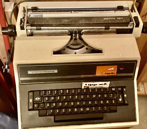 Macchina scrivere triumph - macchina,