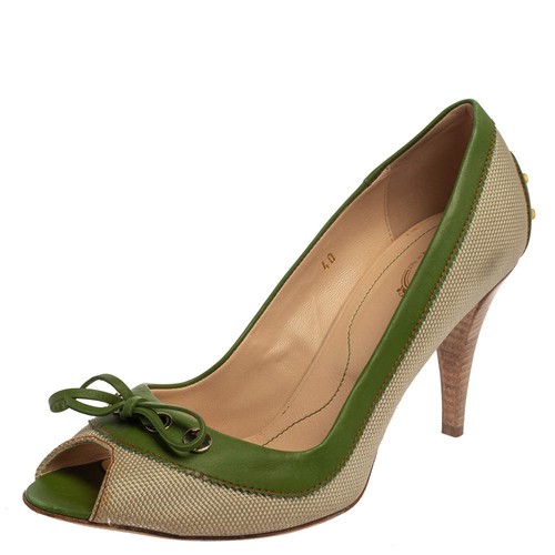 Décolleté tods beige verde - décolleté,