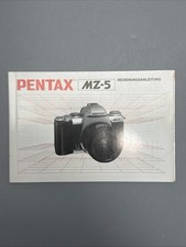 Pentax MZ-5 Manuale di