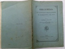 GUERRA DI MOTAGNA Austriaci in