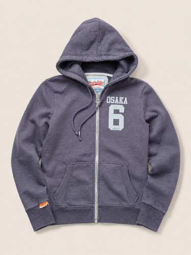 Sweat zippé superdry osaka - zippé,