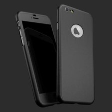 COVER IPHONE 7 e 7 plus FRONTE RETRO SLIM CON VETRO TEMPERATO 9H SLIM