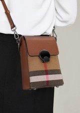 Borsa per cellulare in pelle